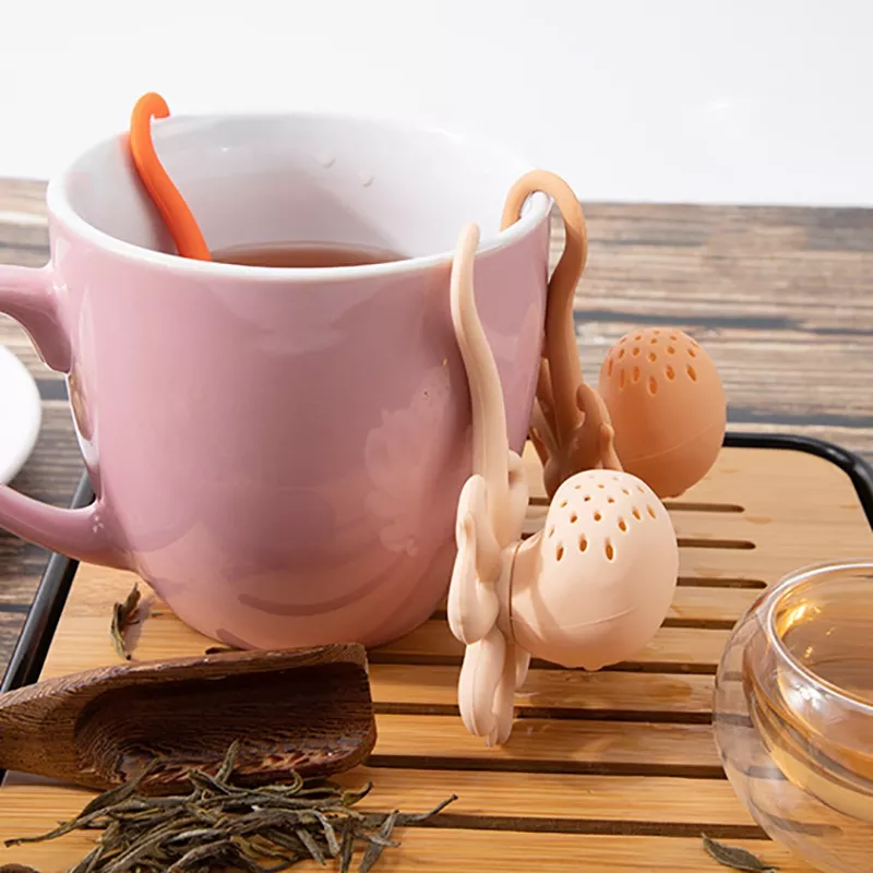 創意新款八爪魚硅膠泡茶器 廠家章魚茶包茶漏 章魚過濾器
