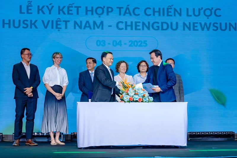 新朝陽與Husk Vietnam達成戰略合作，加速東南亞綠色農業布局